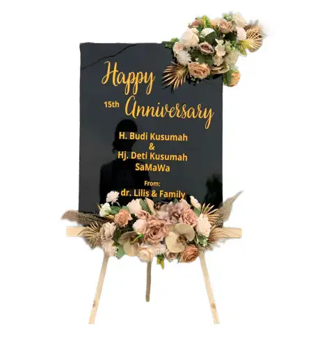 Papan Bunga Akrilik Rungkang