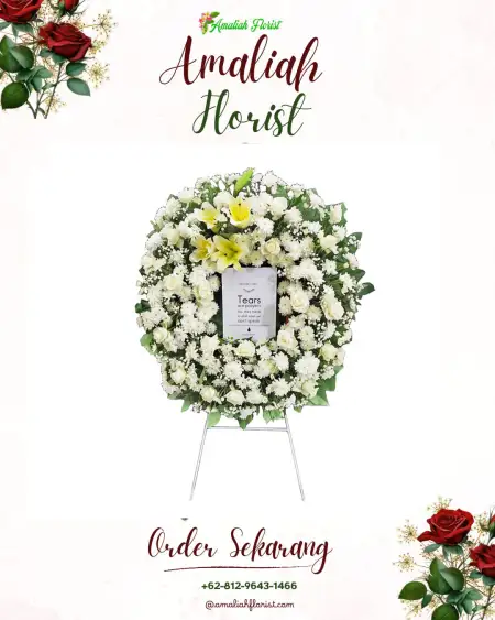 Krans Bunga Duka Rungkang